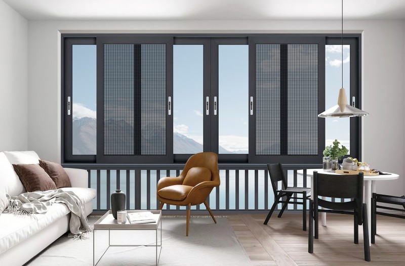 121断桥桥式推拉窗